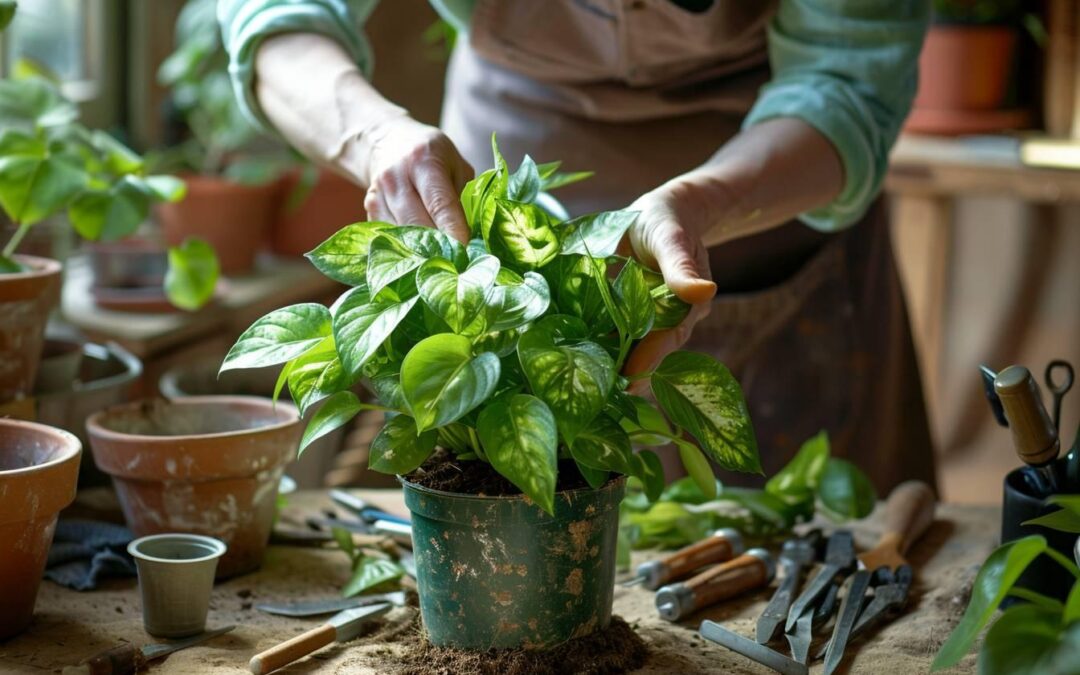 Attention : rempoter vos plantes d’intérieur sans cette astuce pourrait les tuer !